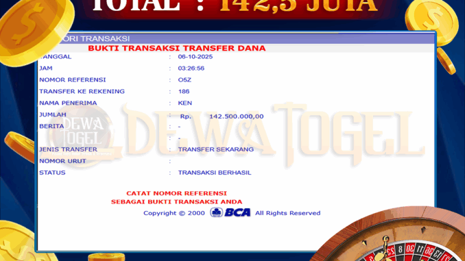 BUKTI JP DWT MALAM 2